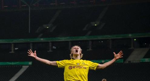 دورتموند يدك شباك لايبزج ليفوز بكأس ألمانيا